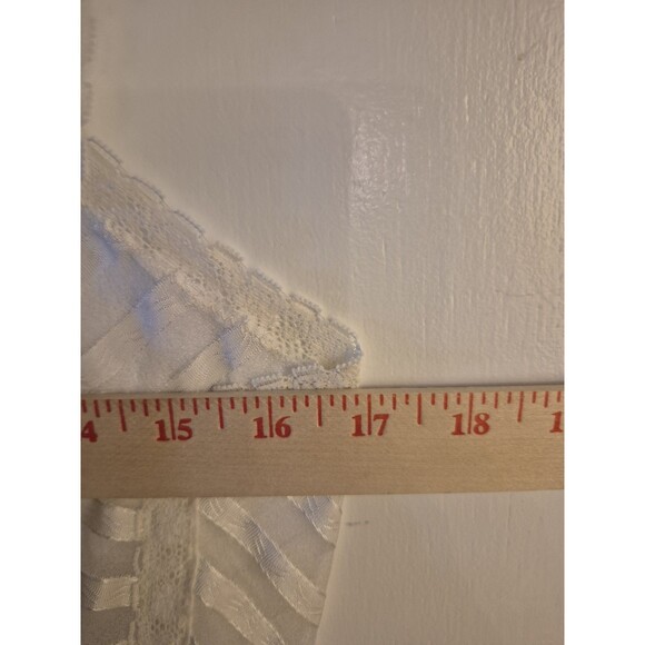 Vintage Lily Of France One Piece Teddy Lingerie romper Ivory Medium  80s - Picture 6 of 8